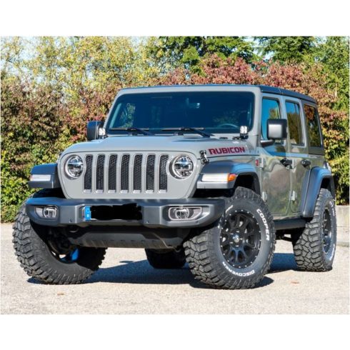 Alumínium felni ötvözet fekete 8,5x18 ET +32 TÜV alufelnivel 1450 Jeep Gladiator JT 19-