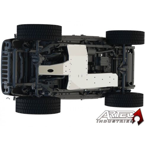 Védőlemez Jeep Wrangler JK Unlimited ab BJ 12-18 aluminium nagy szilárdságú Artec
