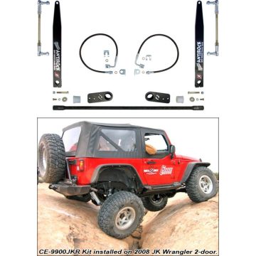   Stabilizátor szett Jeep Wrangler JK hátul "Anti-Rocksystem" 2-Ajtós CE-9900JKR - JK 2D Antirock®