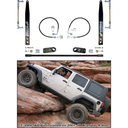 Stabilizátor szett Jeep Wrangler JK hátul "Anti-Rocksystem" 4-Ajtós CE-9900JKR4 - JK 4D Antirock® 