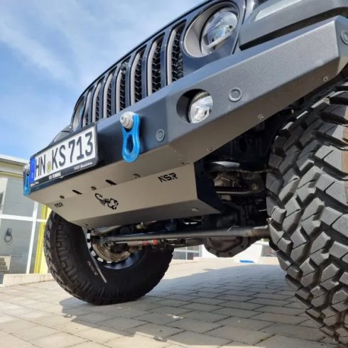 Védőlemeze Jeep Wrangler JL 2018- NSR Made in Germany by KS Védőlemeze SCORPION fekete 04-KS-JK-0301-S-JL