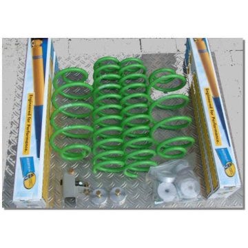 Futómű +50 mm K+S Flex Jeep Wrangler TJ 1996 -2006 TÜV