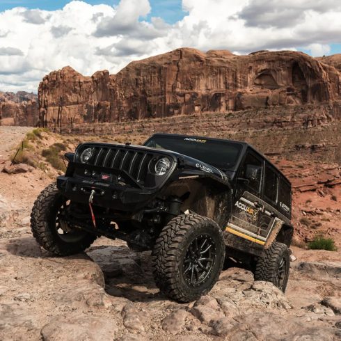 Felfüggesztés Jeep Wrangler JL 2018 - Accuair légrugózás 3,5 hüvelykes dinamikus emelőkészlet