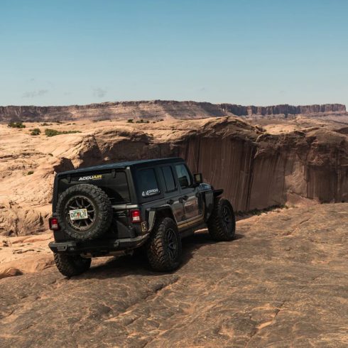 Felfüggesztés Jeep Wrangler JL 2018 - Accuair légrugózás 3,5 hüvelykes dinamikus emelőkészlet