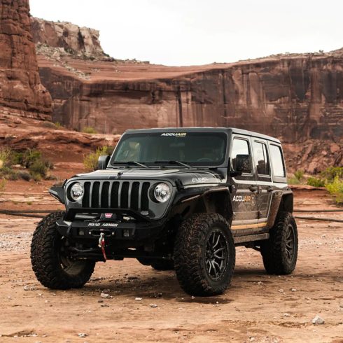 Felfüggesztés Jeep Wrangler JL 2018 - Accuair légrugózás 3,5 hüvelykes dinamikus emelőkészlet