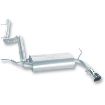   Kipufogórendszer Jeep Wrangler JK 3,8l. 2 07-11 BORLA Single re. Rozsdamentes acél 