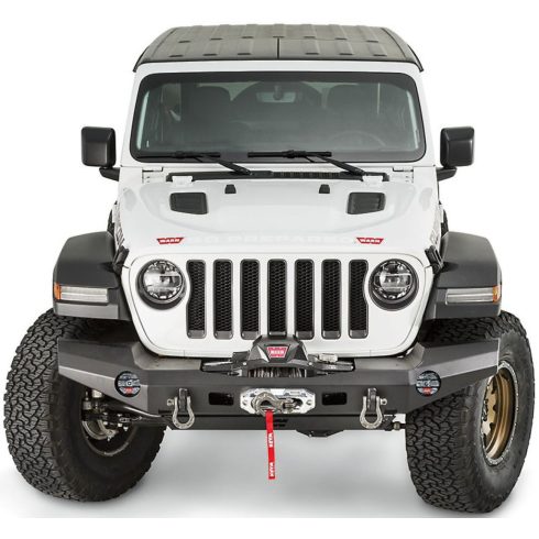 Első lökhárító WARN Elite Jeep Wrangler JL 18- , Gladiator WARN 101335 Elite Series Full Width elsőBumper for 18-  Jeep Wrangler JL and Gladiator JT