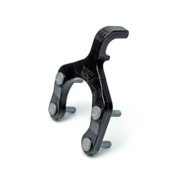   Vonóhorog US Első lökhárító fekete Jeep Wrangler JK 2007-