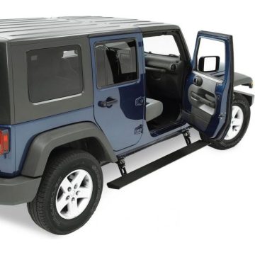   Oldalvédelem elektrisch Jeep Wrangler Unlimited JK 07- 4-Ajtós Bestop® 75152-15 PowerBoard