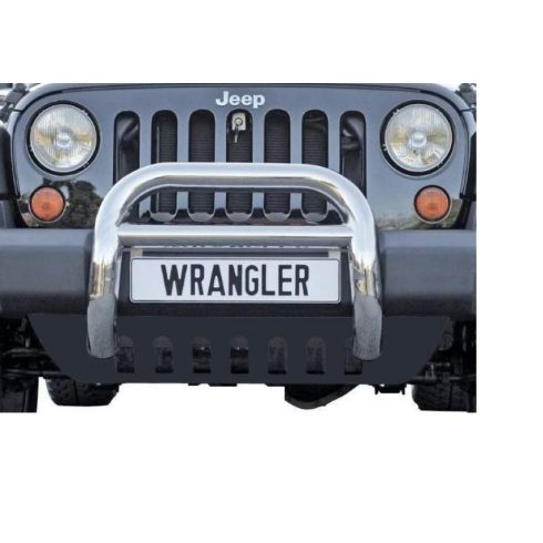 Alsó védelem Jeep Wrangler JK 07- Aluminium fekete