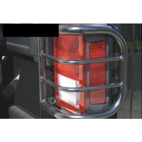 Hátsó lámpán védelem Lámpavédő rács fekete Jeep Wrangler JK 07-