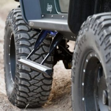   Oldalvédelem Rockslider elektrisch Jeep Wrangler JK 2-Ajtós ab BJ 07 BD-SS-100-JK2