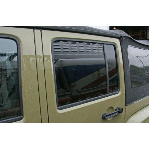 Lüftungsbleche Seitenfenster hátul Fliegengitter Jeep Wrangler Unlimited JK / Jeep Patriot MK
