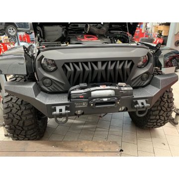   Hűtőrács elől Rács VENOM LOOK fekete Jeep Wrangler JK 07-18 / 10-KS-1920
