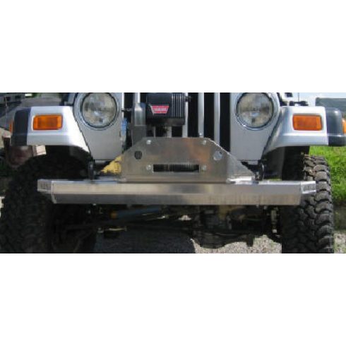 K+S szikla lánctalpas Lökhárítók Jeep® Wrangler TJ / YJ elől Rozsdamentes acél Első lökhárító 