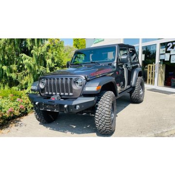   Első lökhárító  Bumper NSR Jeep Wrangler JL 2018-NSR Premium Euro Sport elsőBumper  acél fekete by KS 10-KS-NSR-2001-JL PDS Bohrungen