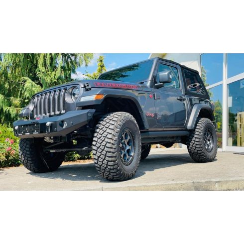 Első lökhárító  Bumper NSR Jeep Wrangler JL 2018-NSR Premium Euro Sport elsőBumper  acél fekete by KS 10-KS-NSR-2001-JL PDS Bohrungen