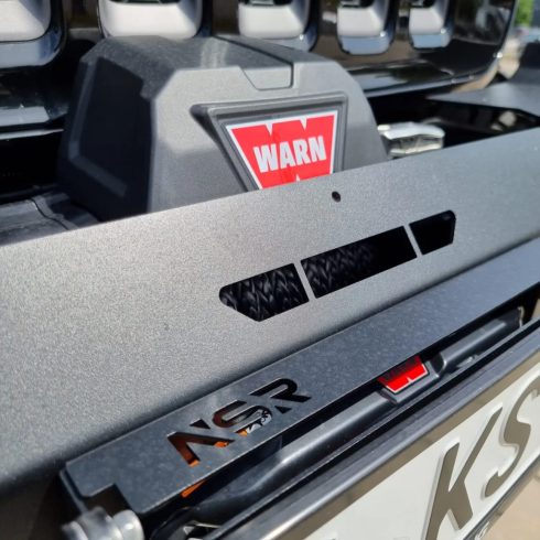 Első lökhárító  Bumper NSR Jeep Wrangler JL 2018-NSR Premium Euro Sport elsőBumper  ALU fekete by KS 10-KS-NSR-2003-JL PDS Bohrungen