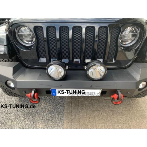 Kábelcsörlő burkolat Első lökhárító WARN ELITE Jeep Wrangler JK JL ab 07 - MSR by KS 10-KS-NSR-2007