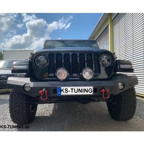 Kábelcsörlő burkolat Első lökhárító WARN ELITE Jeep Wrangler JK JL ab 07 - MSR by KS 10-KS-NSR-2007
