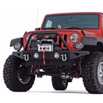   Csörlős rögzítőkészlet Jeep® Wrangler JK Rock Crawler lökhárító