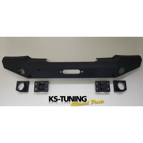 Első lökhárító lökhárító NSR Jeep Wrangler JL 2018-tól - NSR Premium Euro HIGH első lökhárító csörlő acél lökhárító