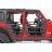   Csőajtós acél ajtókészlet Jeep Wrangler JL 4 ajtós 18- Gladiator JT 20- Rough Country 10619 első és hátsó acélcsöves ajtók 18-hoz