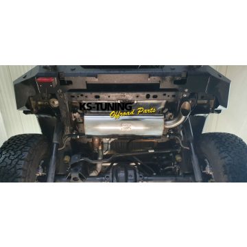   Kipufogó Jeep Wrangler JL 18- Super Sound Off-Road  TÜV 11-KS-JL2019 by K&S