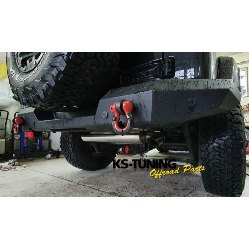 Kipufogó Jeep Wrangler JL 18- Super Sound Off-Road  TÜV 11-KS-JL2019 by K&S