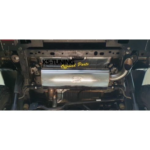 Kipufogó Jeep Wrangler JL 18- Super Sound Off-Road  TÜV 11-KS-JL2019 by K&S