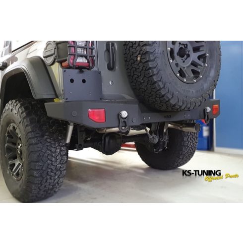 Kipufogórendszer Jeep Wrangler JL 4xe Cat hátsó kipufogórendszer TÜV/EG ABE-vel