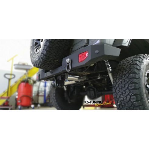 Kipufogórendszer Jeep Wrangler JL 4xe Cat hátsó kipufogórendszer TÜV/EG ABE-vel