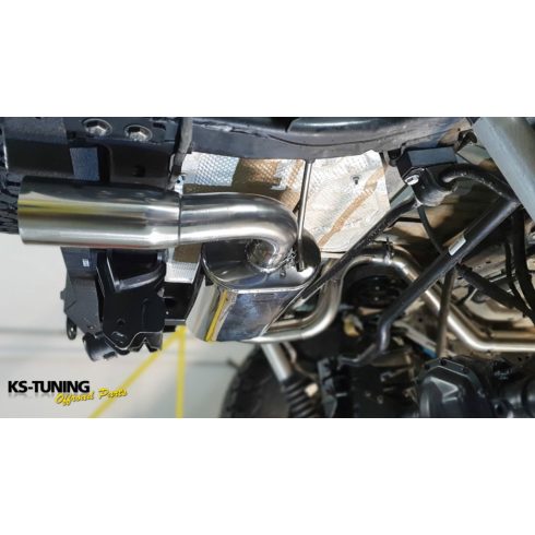 Kipufogórendszer Jeep Wrangler JL 4xe Cat hátsó kipufogórendszer TÜV/EG ABE-vel