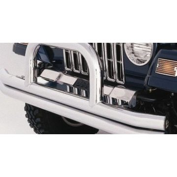   Lökhárító lemez fedél hátul Rozsdamentes acél Jeep Wrangler TJ 97-06 Rugged Ridge 11120.05 
