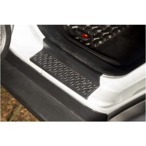 Küszöb védő fekete Jeep Wrangler JL 18- 4-Ajtó Rugged Ridge 11216.32