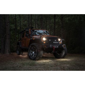   LED Világítás 4-ajtós Jeep Wrangler JK 07-18 JL 18- Rugged Ridge 11232.39 