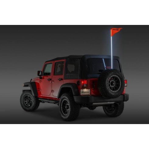 LED jelző zászló 1 m 39" Konzolok Jeep universal Rugged Ridge 11250.20 RGB 