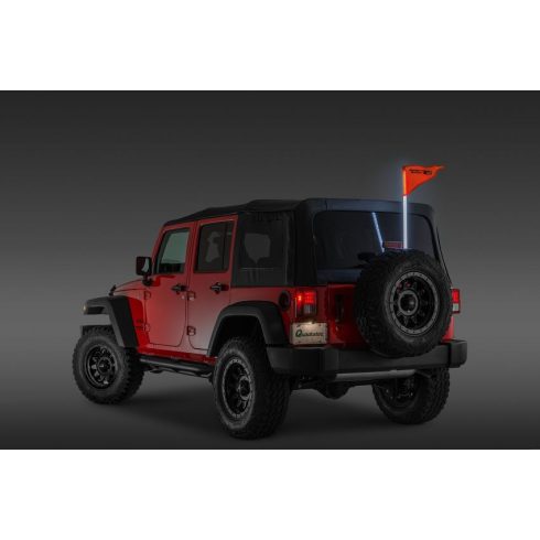 LED jelző zászló 1,5 m 60" Konzolok Jeep Wrangler JK 07-18 Rugged Ridge 11250.23 