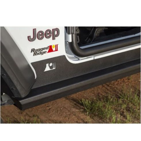 Oldalvédelem XHD fekete Jeep Wrangler JL 18- 4-Ajtó Rugged Ridge 11504.32