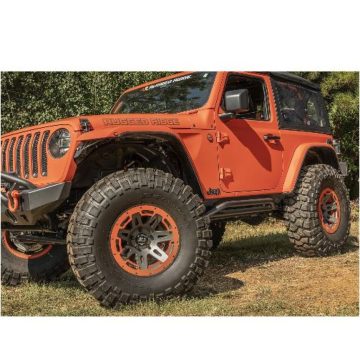   Oldalvédelem RCC fekete Jeep Wrangler JL 18- 2-Ajtó Rugged Ridge 11504.37 