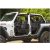 Ajtó szett fekete Spiegelhalter Jeep Wrangler JL 18- Rugged Ridge 11509.15 