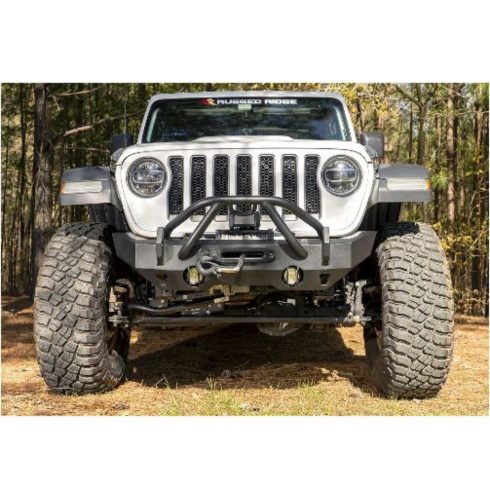Lökhárítórúd HD X-Striker Jeep Wrangler JK 07-18 JL 18- Rugged Ridge 11540.61 HD X-Striker; 07-18 JK, 18- JL