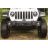   Első lökhárító Spartacus Stubby satin fekete Jeep Wrangler JL 18- Rugged Ridge 11544.24 Spartacus Stubby Bumper, Black, 18-19 Wrangler JL