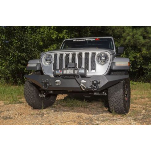 Első lökhárító Spartan szett Jeep Wrangler JL 18- Rugged Ridge 11548.43 Spartan elsőBumper, SE, 18-19 JL