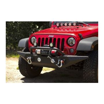   Első lökhárító Spartan íj Csörlő lemez Lökhárító sarok Jeep Wrangler JK 07-18 Rugged Ridge 11548.72 