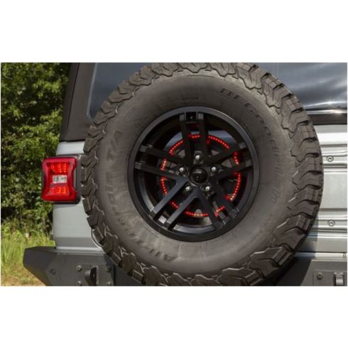 Harmadik féklámpa LED-es fényszóró Jeep Wrangler JL 18- Rugged Ridge 11585.06 3. féklámpa LED; 18-19 Wrangler JL