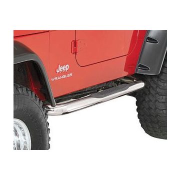   Oldalvédelem Jeep Wrangler YJ 87-95 Rozsdamentes acél Rugged Ridge 11593.03