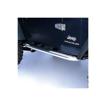   Oldalvédelem Jeep Wrangler TJ 97-06 Rozsdamentes acél Rugged Ridge 11593.04 