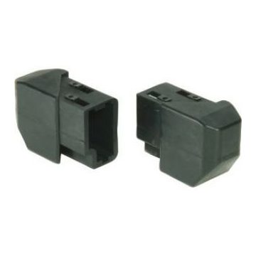 Lökhárító sarok Jeep Wrangler TJ elől Puha fekete gumi