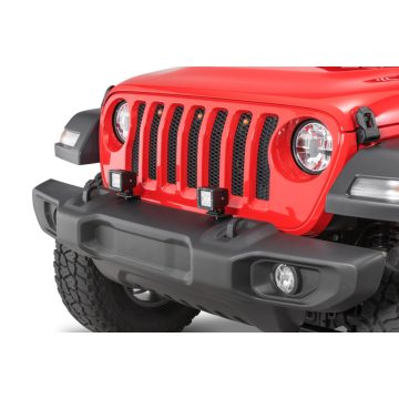   Fényszórótartó a hűtőrácson Jeep Wrangler JL 18- Gladiator JT 20- 12110.2011